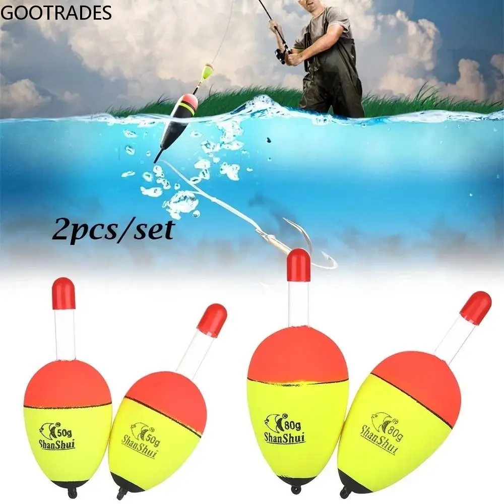 2Pcs EVA Luminous Fishing Night Float Light Stick Foam Float Fish Bait Plastic Bobber Fishing Tackle
2Pcs EVA Luminous Fishing Night Float Light Stick Foam Float Fish Bait Plastic Bobber Fishing Tackle