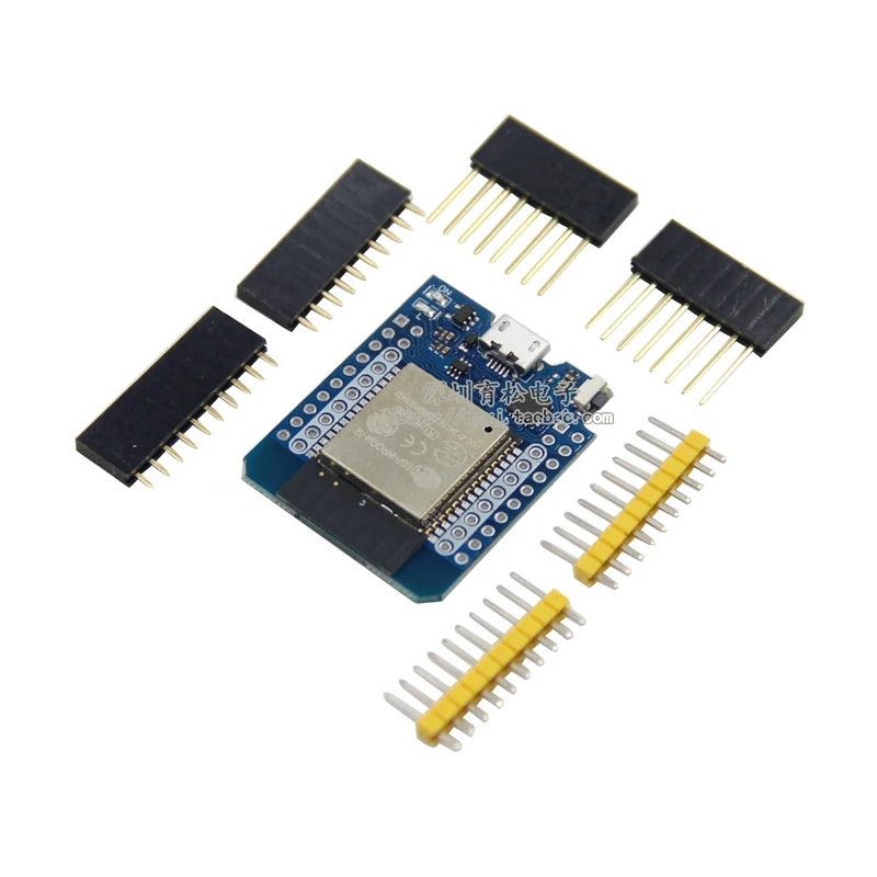 Мини ESP32 модуль макетная плата беспроводной WiFi Bluetooth 2 в 1 двухъядерный процессор ESP32
Мини ESP32 модуль макетная плата беспроводной WiFi Bluetooth 2 в 1 двухъядерный процессор ESP32
