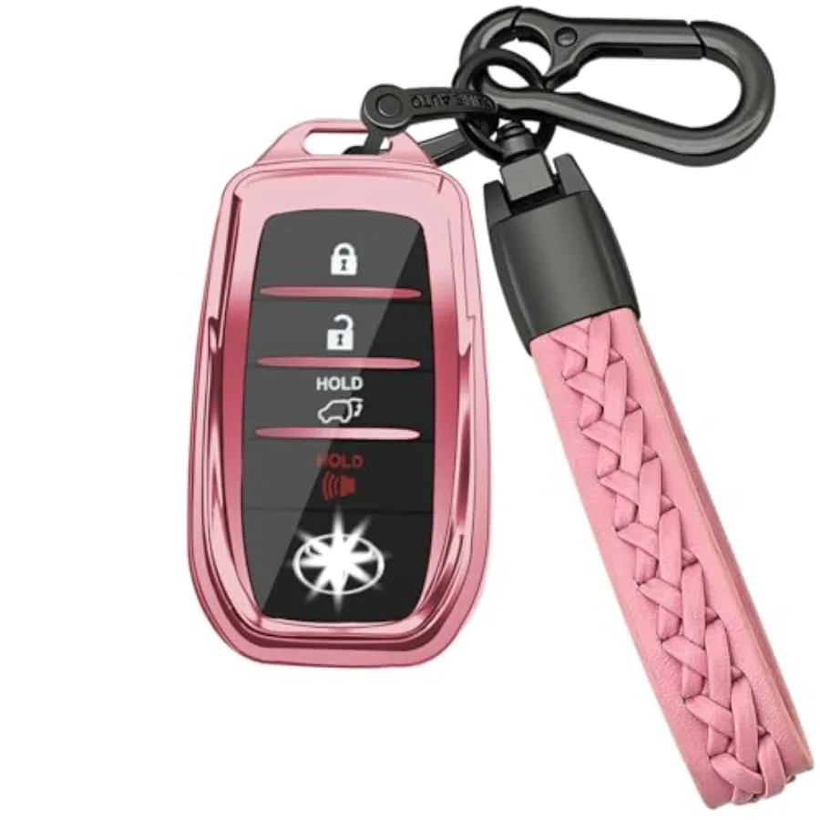 for Toyota Key fob Cover, case with chain, Tpu 360 Degree Protection Key Case compatible with 2021-2022 Venza, RAV4 Prime, Sien
for Toyota Key fob Cover, case with chain, Tpu 360 Degree Protection Key Case compatible with 2021-2022 Venza, RAV4 Prime, Sien