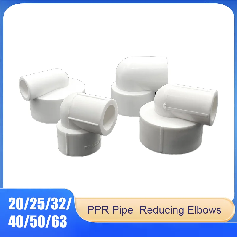 PPR Reducing Elbows -1/2", 3/4", 1", 1.2" to 20/25/32/40/50/63mm, for Pipe Size Transition in Plumbing Systems, Durable Fittings
PPR Reducing Elbows -1/2", 3/4", 1", 1.2" to 20/25/32/40/50/63mm, for Pipe Size Transition in Plumbing Systems, Durable Fittings
