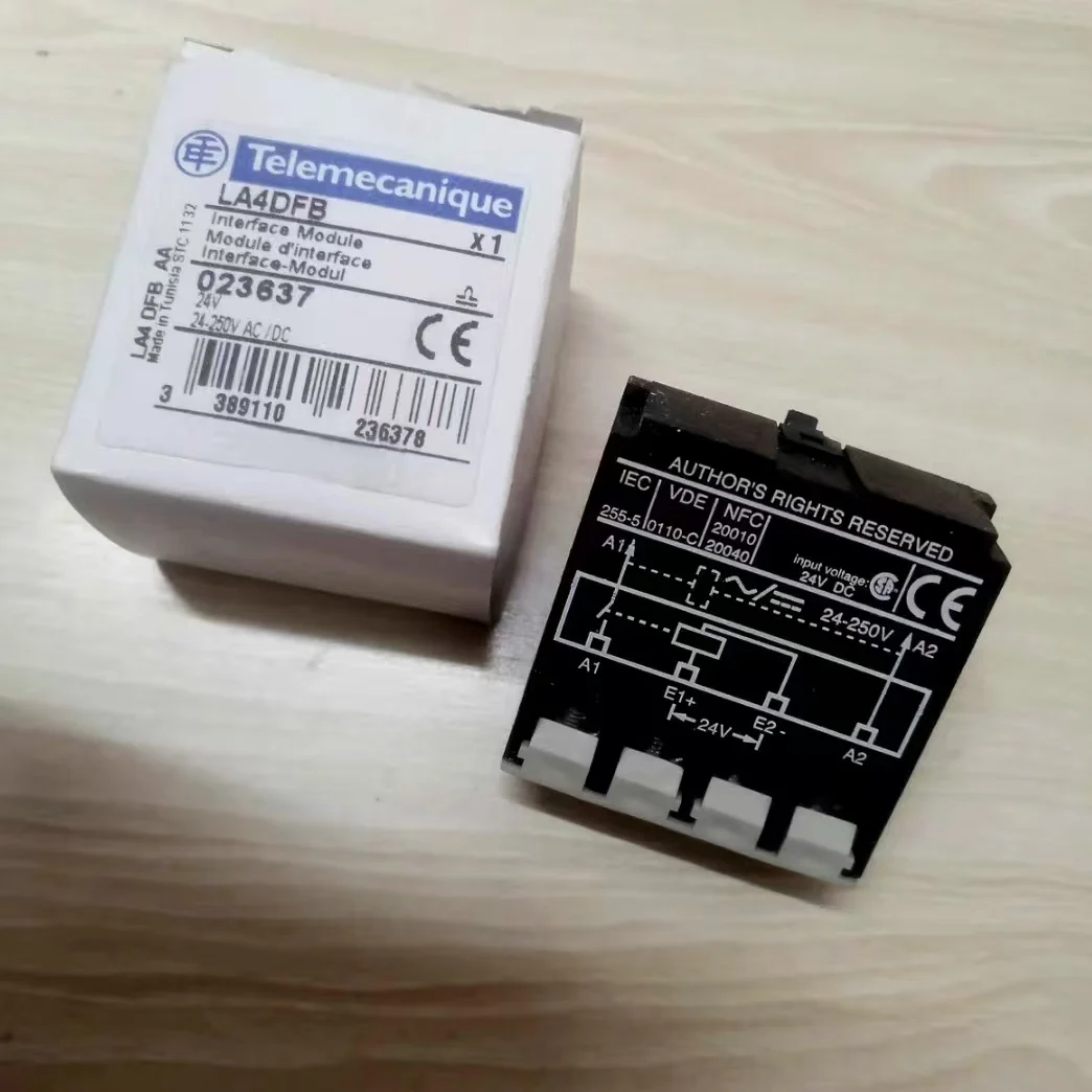 LA4DFB genuine contactor accessories, interface module 023637
LA4DFB genuine contactor accessories, interface module 023637
