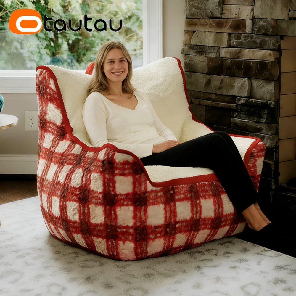 OTAUTAU Bean Bag Cover Faux Fleece Armchair Pouf Beanbag Cover Winter Christmas SF619【No Filler!Please Buy Filler Yourself!】
OTAUTAU Bean Bag Cover Faux Fleece Armchair Pouf Beanbag Cover Winter Christmas SF619【No Filler!Please Buy Filler Yourself!】