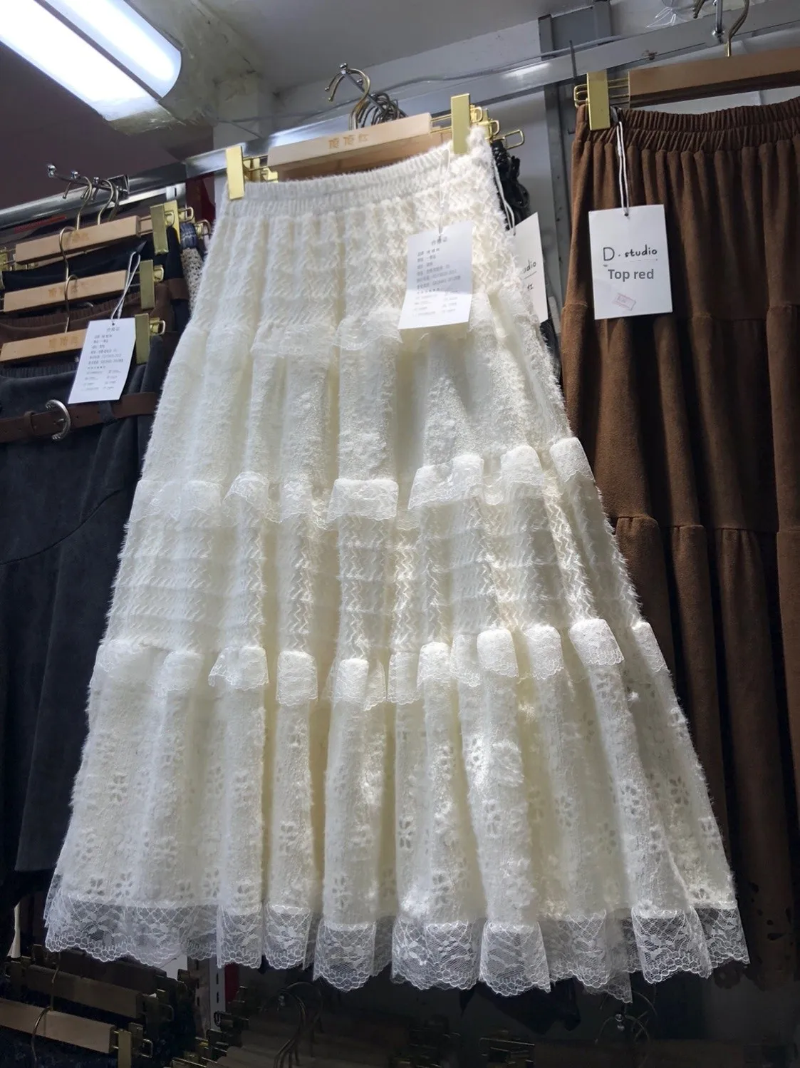 Gentle Wind Lace Plu f Skirt Cake Hemline Asymmetrical Fem Specific Spring Autumn High Waist Loose Fit Casual Sle
Gentle Wind Lace Plu f Skirt Cake Hemline Asymmetrical Fem Specific Spring Autumn High Waist Loose Fit Casual Sle