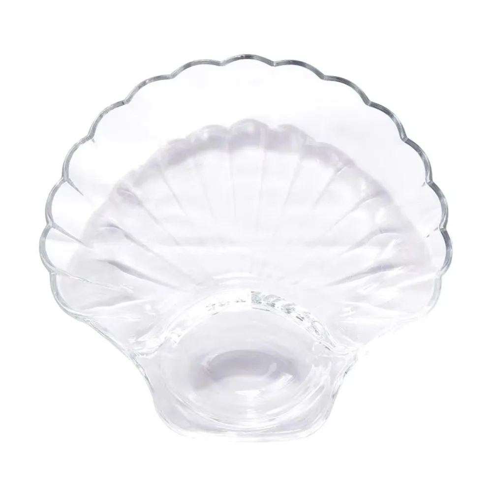 Transparent Dumpling Dish with Vinegar Discs Shell Shaped Glass Separating Plates Heat-resistant Thicken Food Compartment Tray
Transparent Dumpling Dish with Vinegar Discs Shell Shaped Glass Separating Plates Heat-resistant Thicken Food Compartment Tray