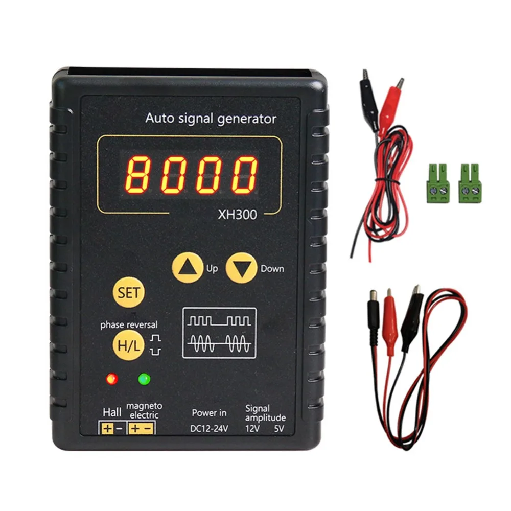 XH300 XH-2 Auto Signal Generator Vehicle Hall Sensor & Crankshaft Position Sensor Simulator,Car Repair Tool with 1Hz–8KHz Output
XH300 XH-2 Auto Signal Generator Vehicle Hall Sensor & Crankshaft Position Sensor Simulator,Car Repair Tool with 1Hz–8KHz Output