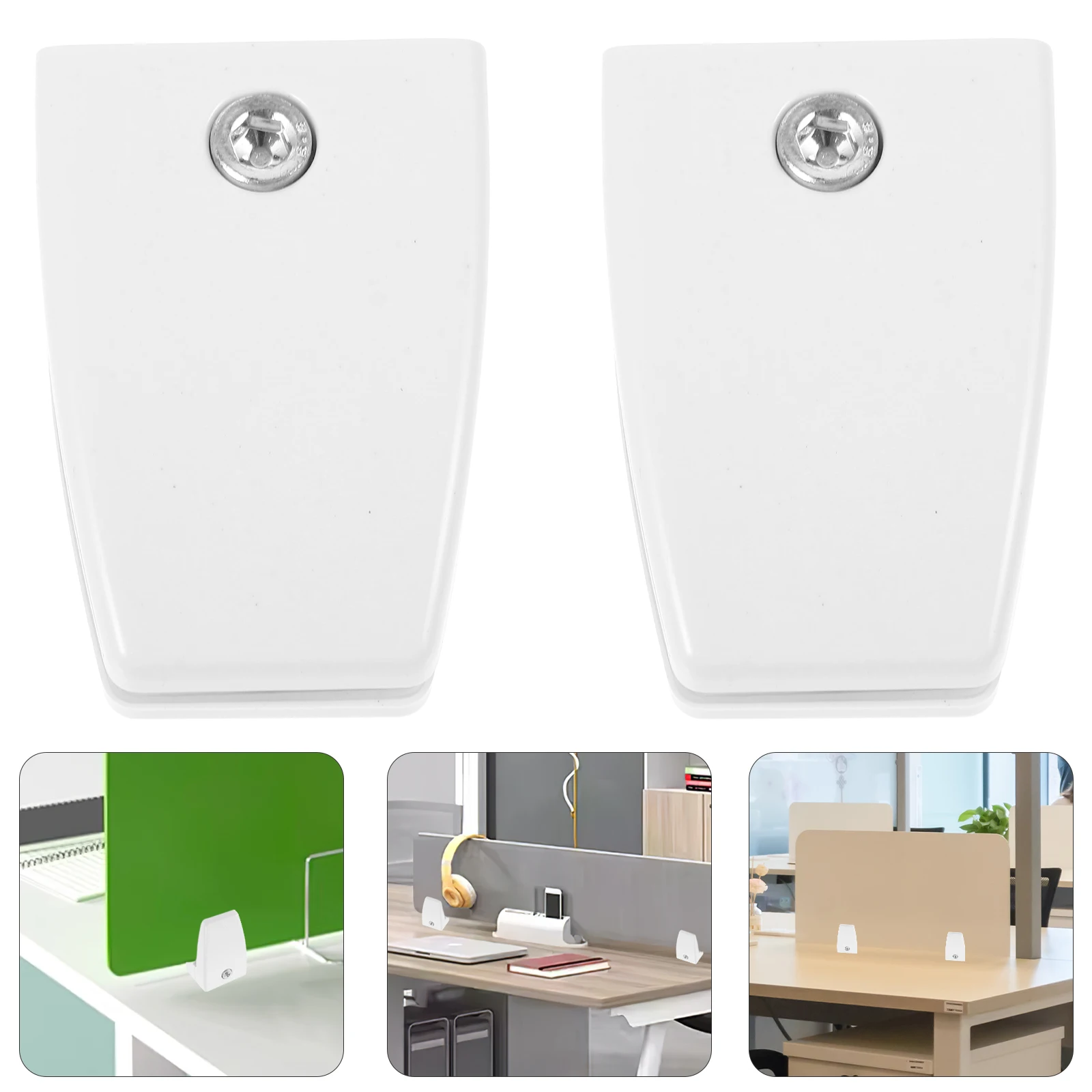 4 Pcs Screen Clip Glass Partition Clamp Desk Privacy Panel Divider Office Abs Plastic White Teaching Equipment Desk Clip
4 Pcs Screen Clip Glass Partition Clamp Desk Privacy Panel Divider Office Abs Plastic White Teaching Equipment Desk Clip
