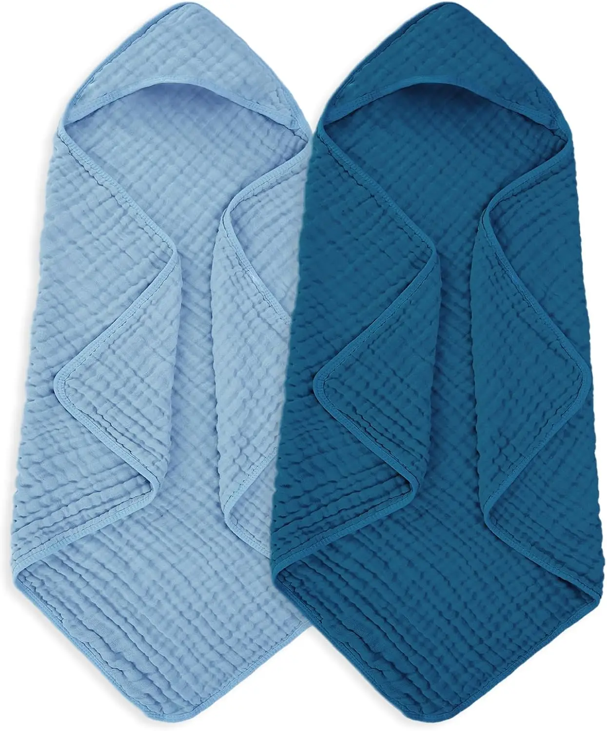 100% Cotton Muslin Baby Towel - Super Soft, 32x32 Inches, for Newborn to 3 Years (2-Pack)
100% Cotton Muslin Baby Towel - Super Soft, 32x32 Inches, for Newborn to 3 Years (2-Pack)
