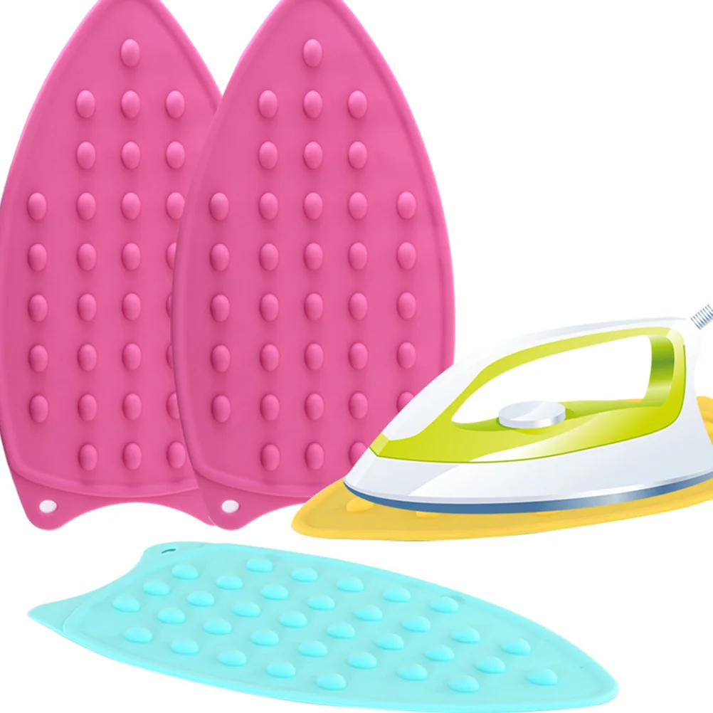 2pcs Silicone Insulation Pad Heat Resistant Non-Slip Iron Rest Mat For Flat Iron Protection Raised Dot Surface Table Mat
2pcs Silicone Insulation Pad Heat Resistant Non-Slip Iron Rest Mat For Flat Iron Protection Raised Dot Surface Table Mat