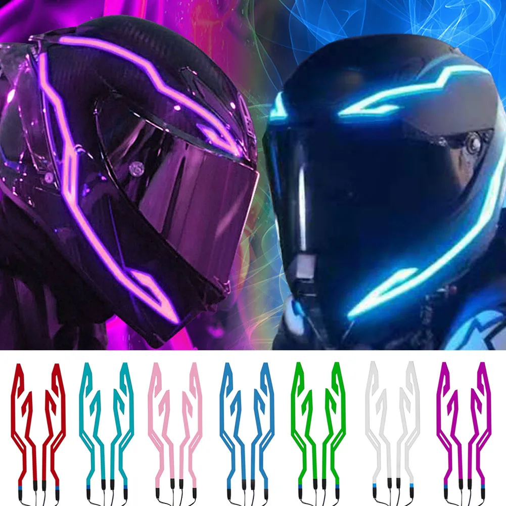 Waterproof Motorcycle Bike Helmet LED Cold Light Strip EL Sticker 4 Flashing Warning Lights Night Riding Helmet Kit
Waterproof Motorcycle Bike Helmet LED Cold Light Strip EL Sticker 4 Flashing Warning Lights Night Riding Helmet Kit