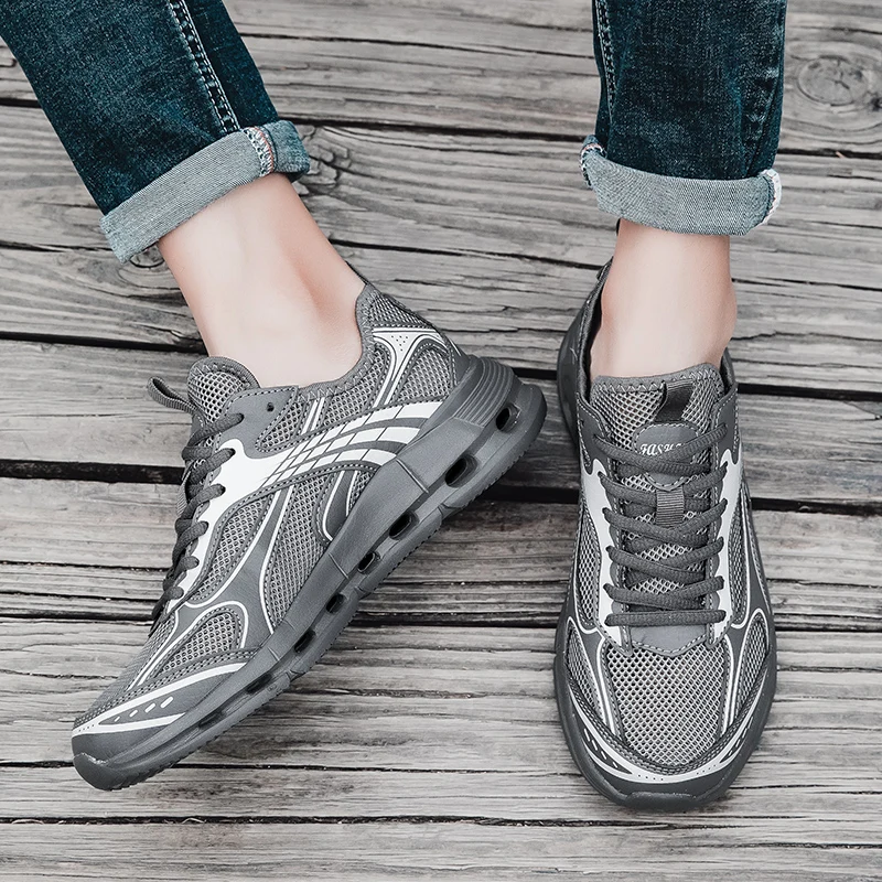 Hot Selling Summer Men'S Casual Shoes Outdoor Breathable Mesh Sports Shoes Wear-Resistant Casual Hollow Soft Soled Hiking Shoes
Hot Selling Summer Men'S Casual Shoes Outdoor Breathable Mesh Sports Shoes Wear-Resistant Casual Hollow Soft Soled Hiking Shoes