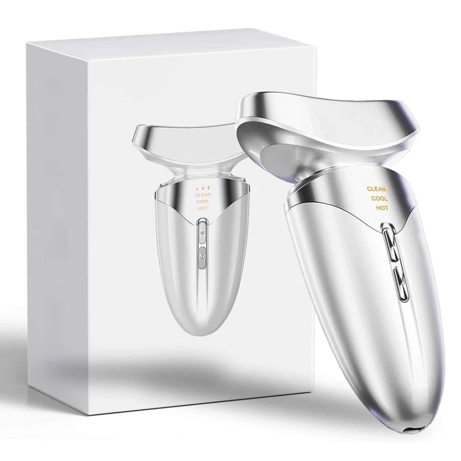 3 in 1 Facial Beauty Device with Cold Compress Microcurrent Face and Neck Lifting Massager Skin Care Tool for Skin Rejuvenation
3 in 1 Facial Beauty Device with Cold Compress Microcurrent Face and Neck Lifting Massager Skin Care Tool for Skin Rejuvenation