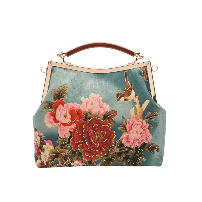 Vintage Lock Shell Bags Fringe Chain Strap Women Shoulder Crossbody Bag Bird Flowers Bag Mother Gift Bags Women's Handbags
Vintage Lock Shell Bags Fringe Chain Strap Women Shoulder Crossbody Bag Bird Flowers Bag Mother Gift Bags Women's Handbags