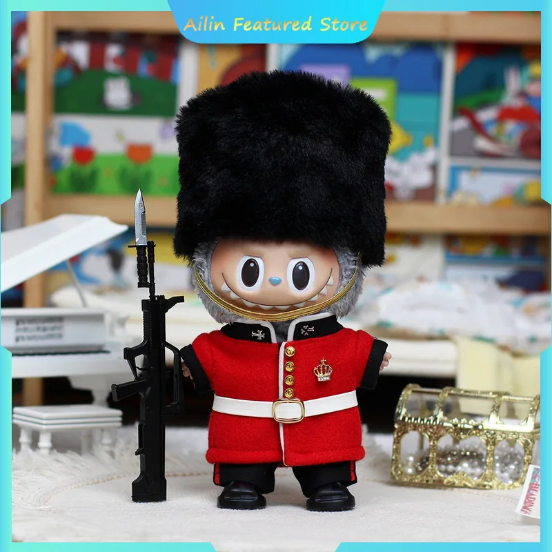 For Labubu Clothes Royal Guard Fashionable Trendy Cool And Stylish Uniforms Retro Set With Fashionable Accessories For Dressing
For Labubu Clothes Royal Guard Fashionable Trendy Cool And Stylish Uniforms Retro Set With Fashionable Accessories For Dressing