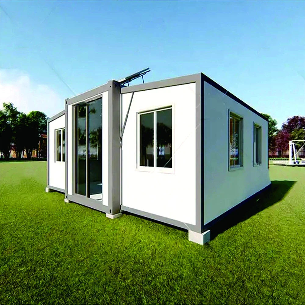 2 Bedroom Luxury 40ft 20ft Movable Foldable Expandable Prefab Container House Tiny Home for Garden Office & Outdoor Living
2 Bedroom Luxury 40ft 20ft Movable Foldable Expandable Prefab Container House Tiny Home for Garden Office & Outdoor Living