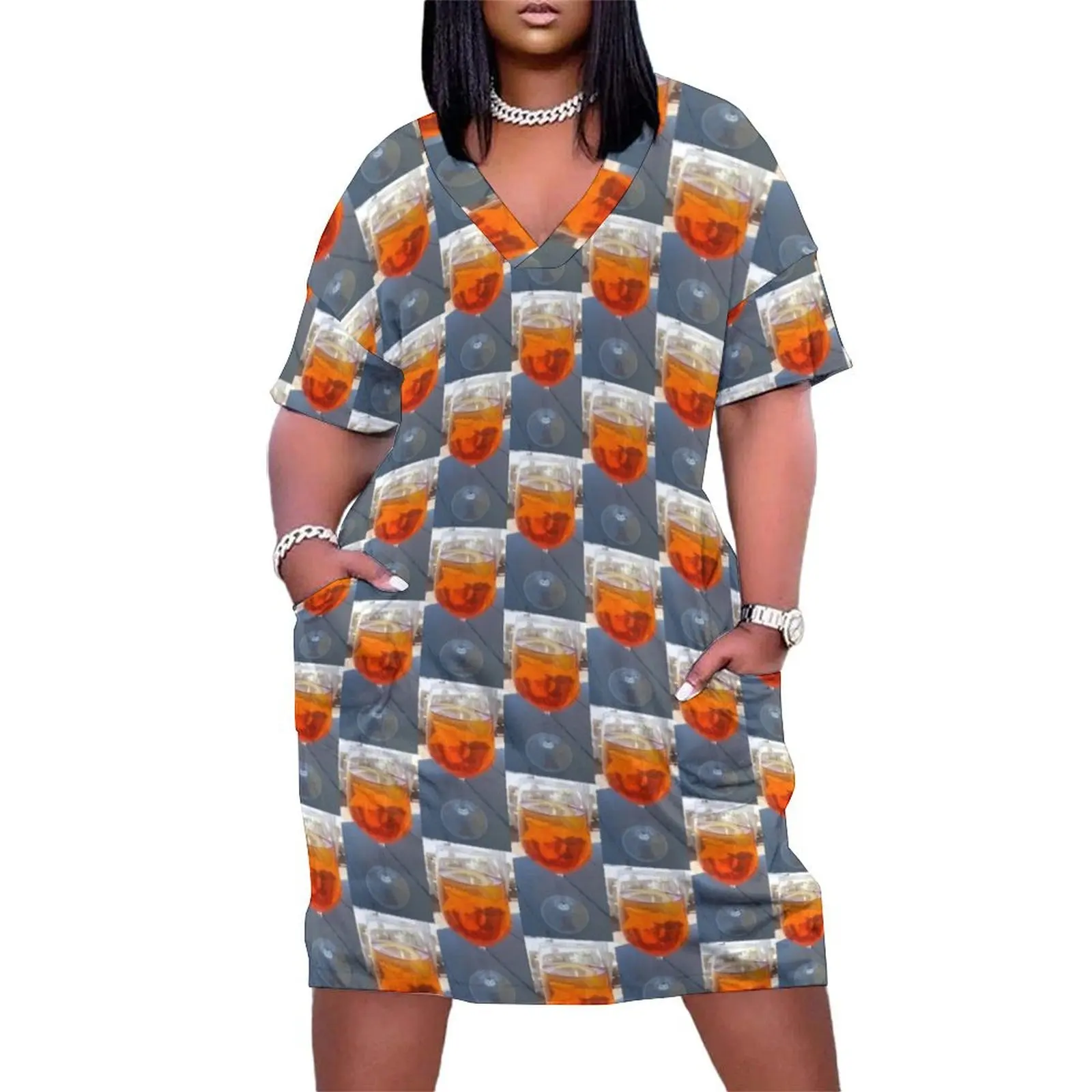 Summer drink, cocktail, drink Loose Pocket Dress summer women's dress 2025 dresses for womens
Summer drink, cocktail, drink Loose Pocket Dress summer women's dress 2025 dresses for womens