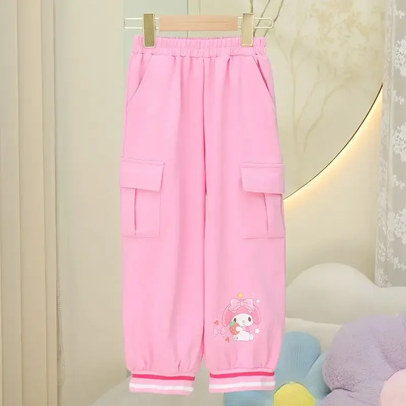 Autumn Sanrio My Melody Cinnamoroll Anime Casual Loose Sweatpants Children Cute Kawaii Ins Long Sports Trousers Gifts for Kids
Autumn Sanrio My Melody Cinnamoroll Anime Casual Loose Sweatpants Children Cute Kawaii Ins Long Sports Trousers Gifts for Kids