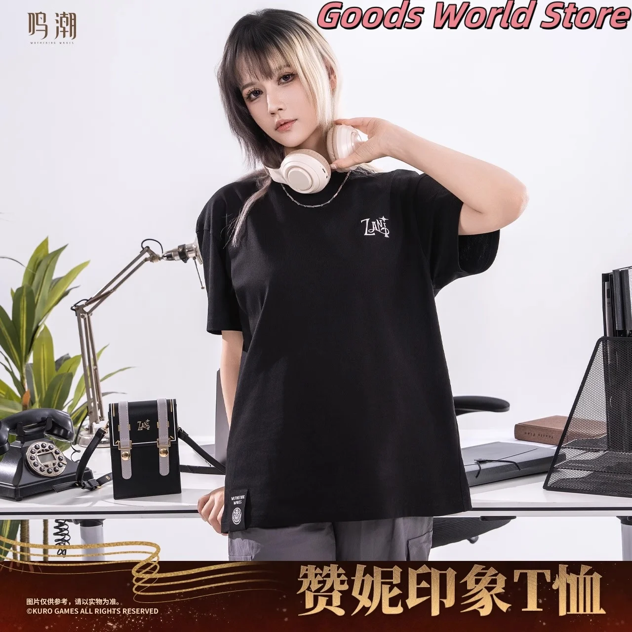 Original Zani T-shirt Half-sleeve Kurogame Wuthering Waves Figure Zani Cosplay Anime Game Clothes male female Women T-shirt Gift 
Original Zani T-shirt Half-sleeve Kurogame Wuthering Waves Figure Zani Cosplay Anime Game Clothes male female Women T-shirt Gift