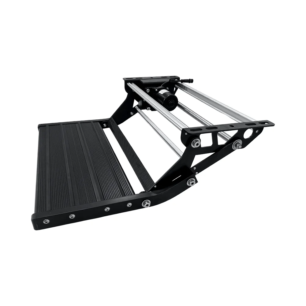Easy to Install High Strength Aluminum Alloy RV Folding Electric Step Ladder with Carbon Steel for Caravan Trailers
Easy to Install High Strength Aluminum Alloy RV Folding Electric Step Ladder with Carbon Steel for Caravan Trailers