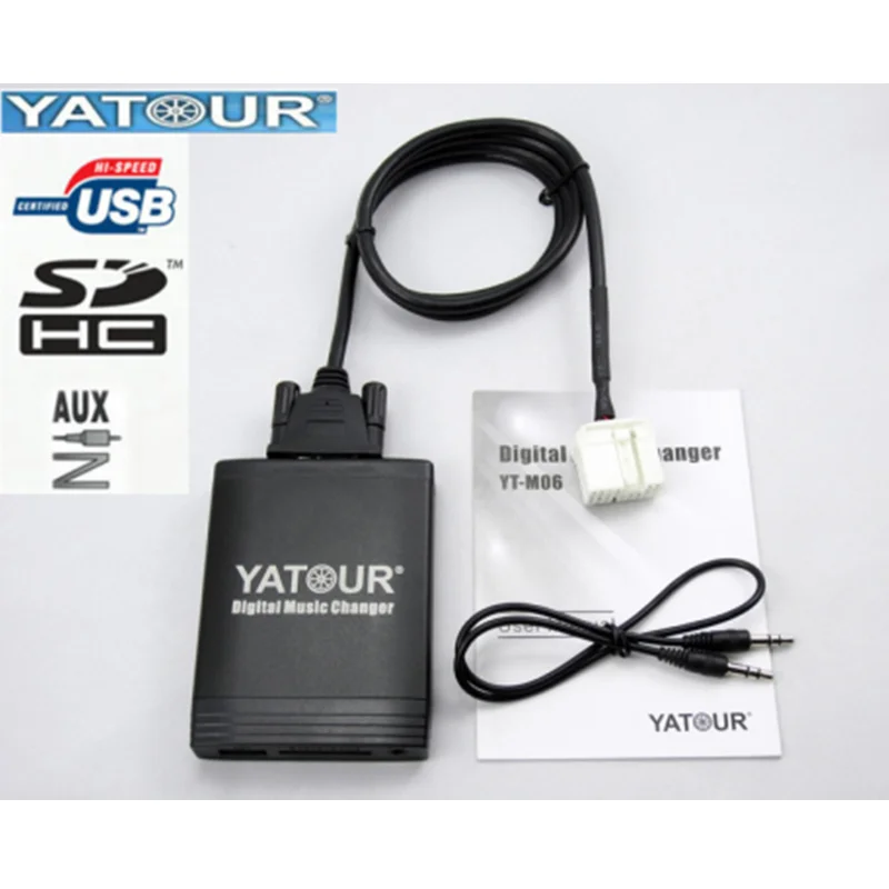 Yatour Car Audio USB SD AUX Digital Stereo for Acura Honda Accord Civic CRV Adapter YTM06
Yatour Car Audio USB SD AUX Digital Stereo for Acura Honda Accord Civic CRV Adapter YTM06