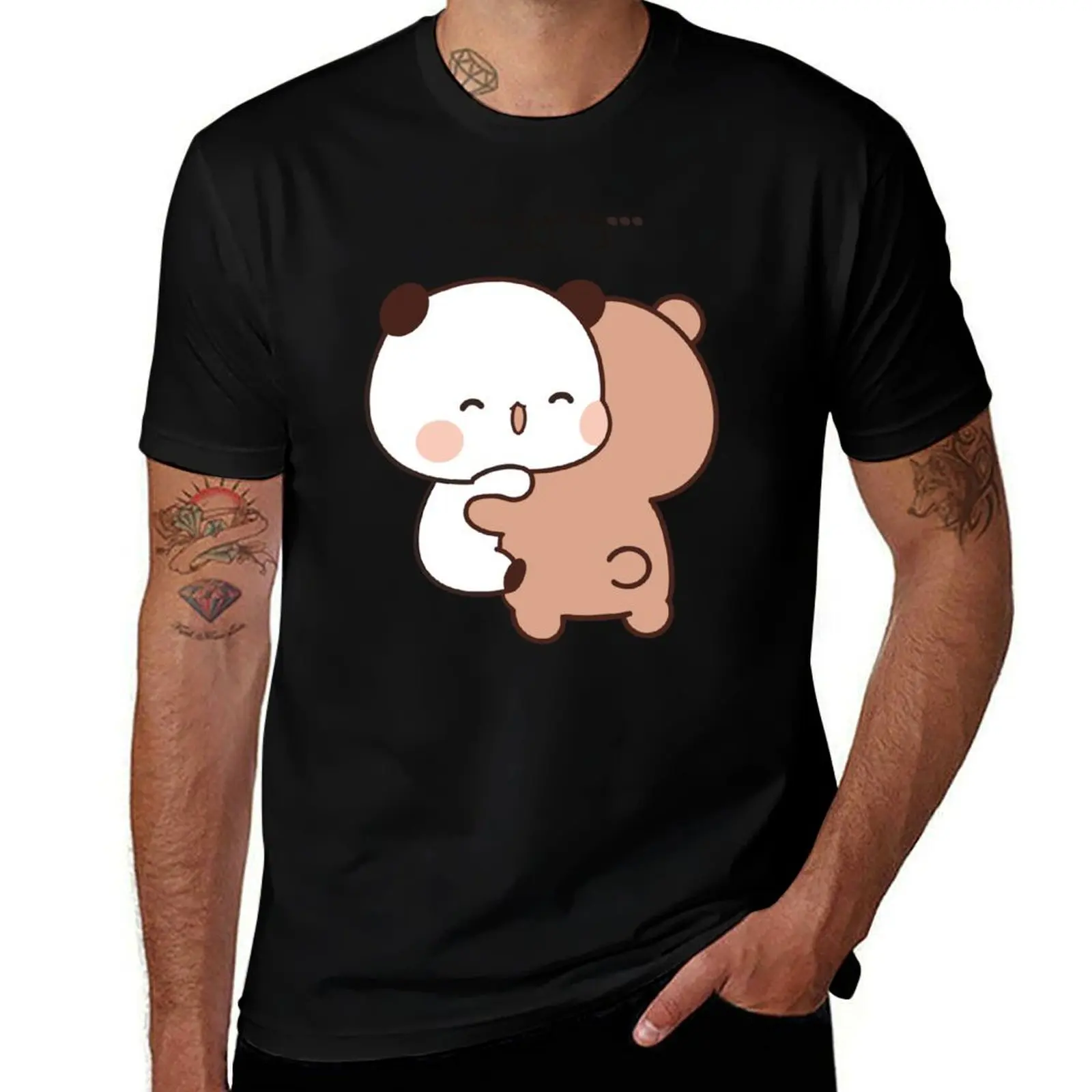 Hug moment BuBu Bear to Panda DuDu from T-Shirt Work Utility Casual Tee Shirt
Hug moment BuBu Bear to Panda DuDu from T-Shirt Work Utility Casual Tee Shirt
