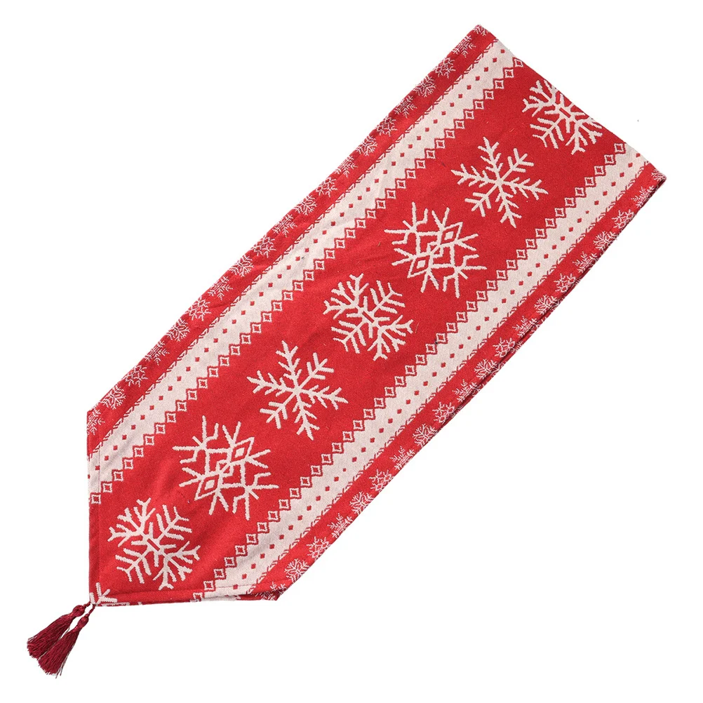 Cotton Table Cover Red Snowflake Christmas Tablecloth Exquisite Elements Detail Home Decor Desktop Table Protector Gift
Cotton Table Cover Red Snowflake Christmas Tablecloth Exquisite Elements Detail Home Decor Desktop Table Protector Gift
