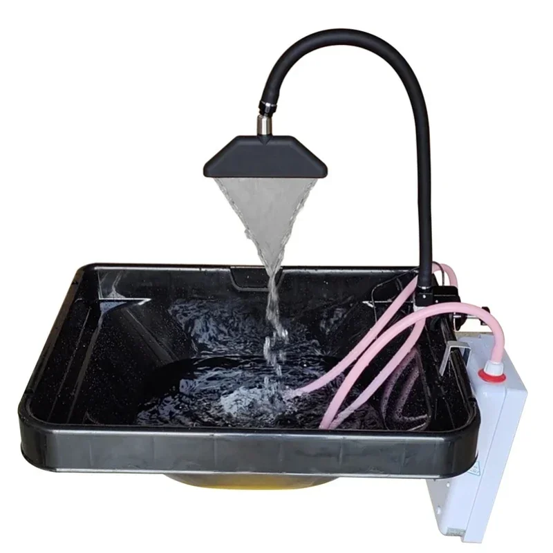 Hot Sale Hair Salon Shampoo Bed Mobile Boutique Waterfall Water Circulation Head Therapy Device
Hot Sale Hair Salon Shampoo Bed Mobile Boutique Waterfall Water Circulation Head Therapy Device