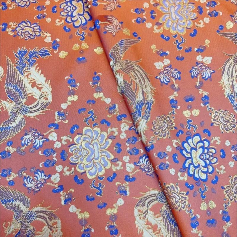 New Chinese-style vest cheongsam dress fabric and throw pillow made of jacquard imitating brocade
New Chinese-style vest cheongsam dress fabric and throw pillow made of jacquard imitating brocade