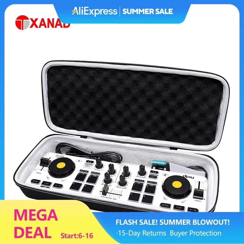 XANAD EVA Hard Case for Hercules DJControl Mix DJ Controller Carrying Storage Bag
XANAD EVA Hard Case for Hercules DJControl Mix DJ Controller Carrying Storage Bag