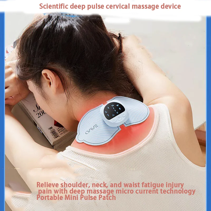 Micro Current Cervical Spine Massage Patch Pulse Intelligent Vibration Massager, Waist, Back, Shoulder Massager
Micro Current Cervical Spine Massage Patch Pulse Intelligent Vibration Massager, Waist, Back, Shoulder Massager