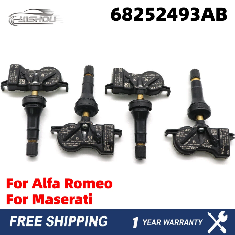 Датчик контроля давления в шинах TPMS для Alfa Romeo Stelvio Tonale Fiat 500X Chrysler Pacifica Voyager для Jeep Maserati 68252493AB
Датчик контроля давления в шинах TPMS для Alfa Romeo Stelvio Tonale Fiat 500X Chrysler Pacifica Voyager для Jeep Maserati 68252493AB