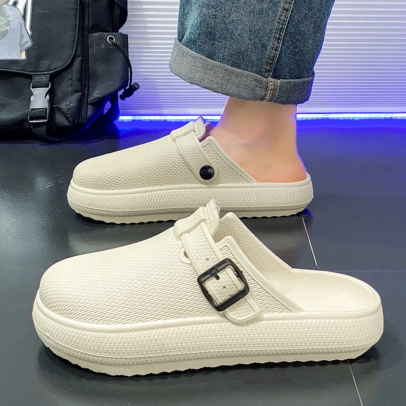 Men's Summer Outdoor Slip-On Sandals Office Anti-Slip Thick Bottom Beach Flip Flops Slip-On EVA Comfortable Casual Shoes
Men's Summer Outdoor Slip-On Sandals Office Anti-Slip Thick Bottom Beach Flip Flops Slip-On EVA Comfortable Casual Shoes