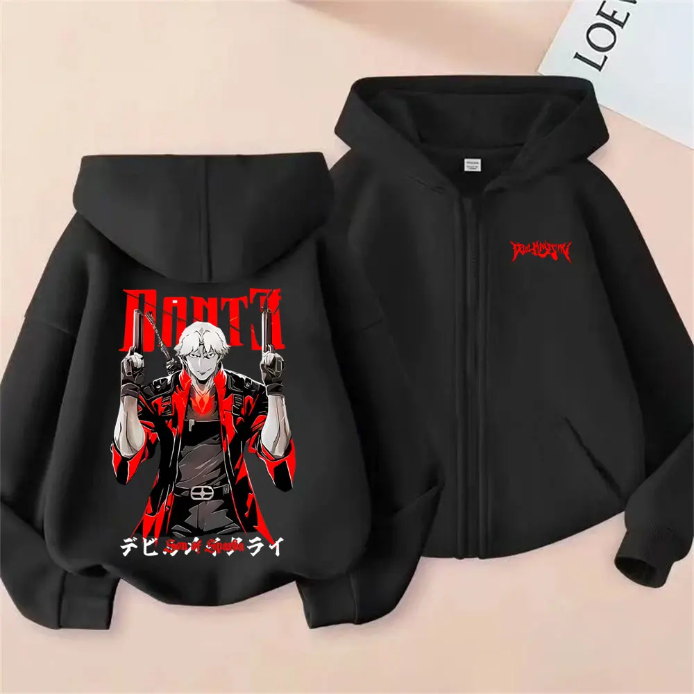 Game Devil May Cry Dante Merch Zipper Hoodie Men Women Gothic Oversized Zip Up Jacket Coat Male Fleece Cotton Zip Up Sweatshirt
Game Devil May Cry Dante Merch Zipper Hoodie Men Women Gothic Oversized Zip Up Jacket Coat Male Fleece Cotton Zip Up Sweatshirt