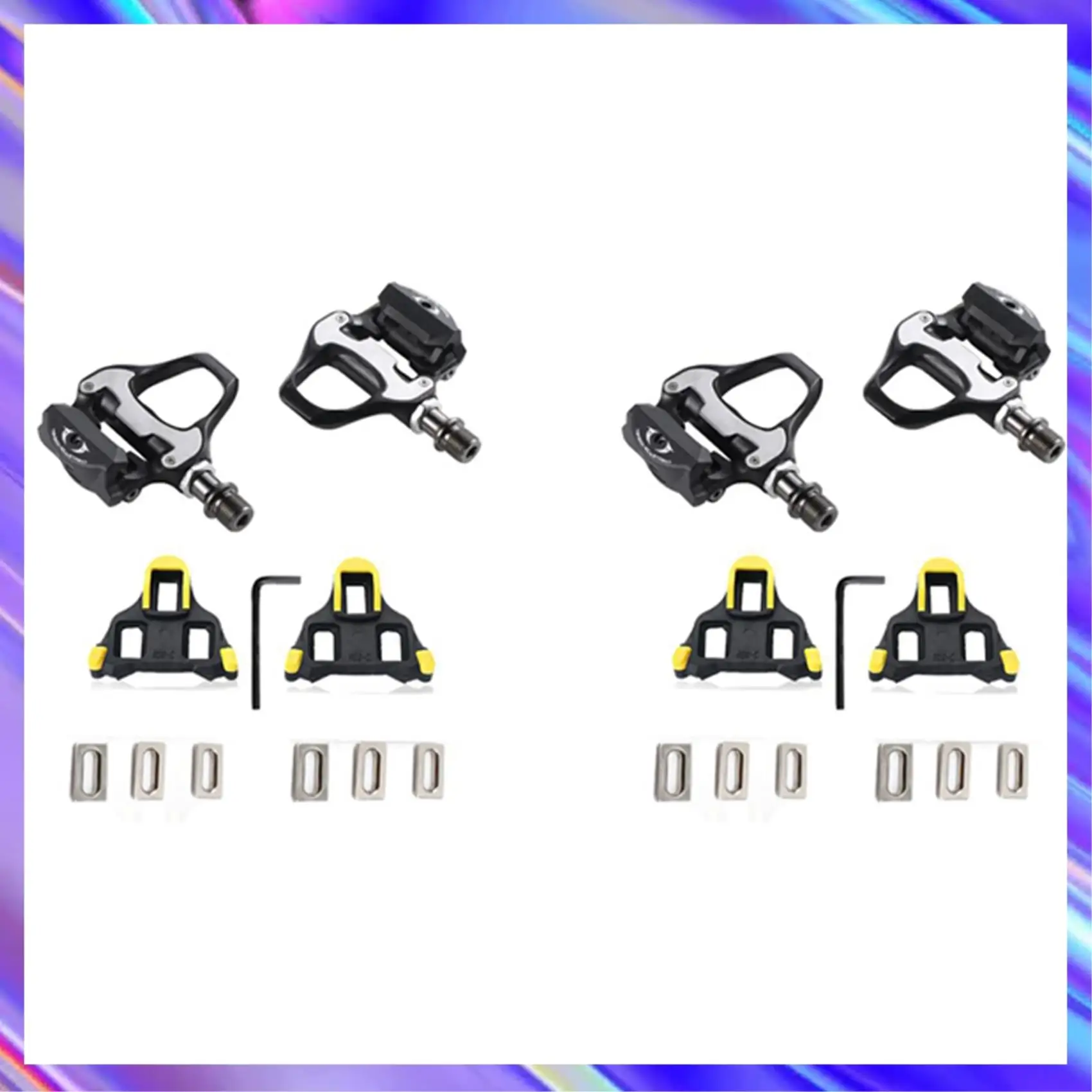 L71A 4X Cycling Road Bike Bicycle Self-Locking Pedals For SHIMANO SPD SL Road Bike Clipless Pedals Kit
L71A 4X Cycling Road Bike Bicycle Self-Locking Pedals For SHIMANO SPD SL Road Bike Clipless Pedals Kit