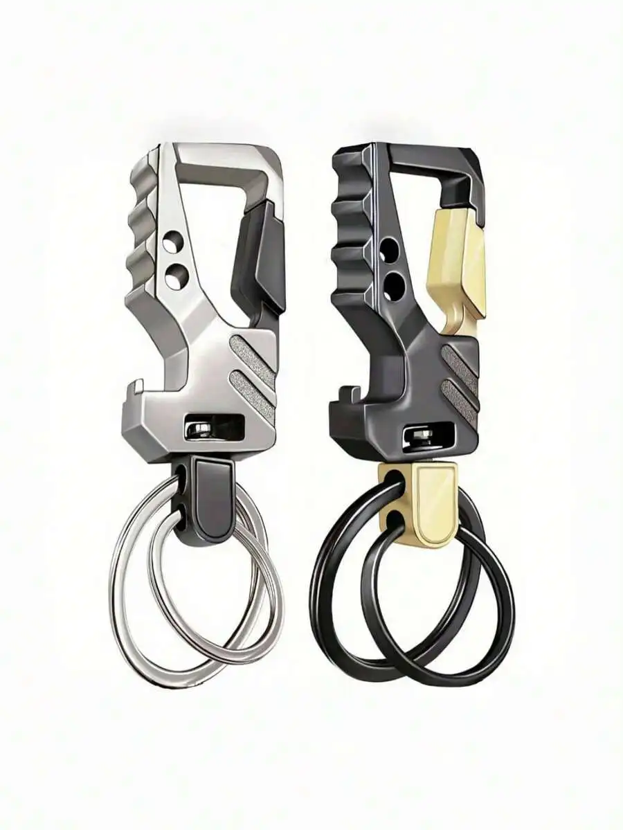 2 Packs Keychain EDC Keychain Keychain Bottle Opener Automatic Car Keychain Tactical Carabiner Keychain With Clip For Men Women
2 Packs Keychain EDC Keychain Keychain Bottle Opener Automatic Car Keychain Tactical Carabiner Keychain With Clip For Men Women