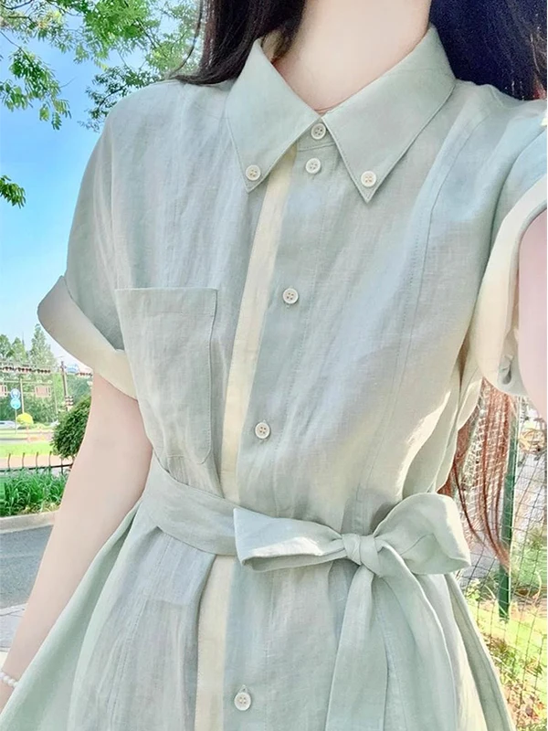 plus Size een irt ort Sve Women's Dr Korean Sle A-Line Skirt Summer Casual Comfortable Fit All Match
plus Size een irt ort Sve Women's Dr Korean Sle A-Line Skirt Summer Casual Comfortable Fit All Match