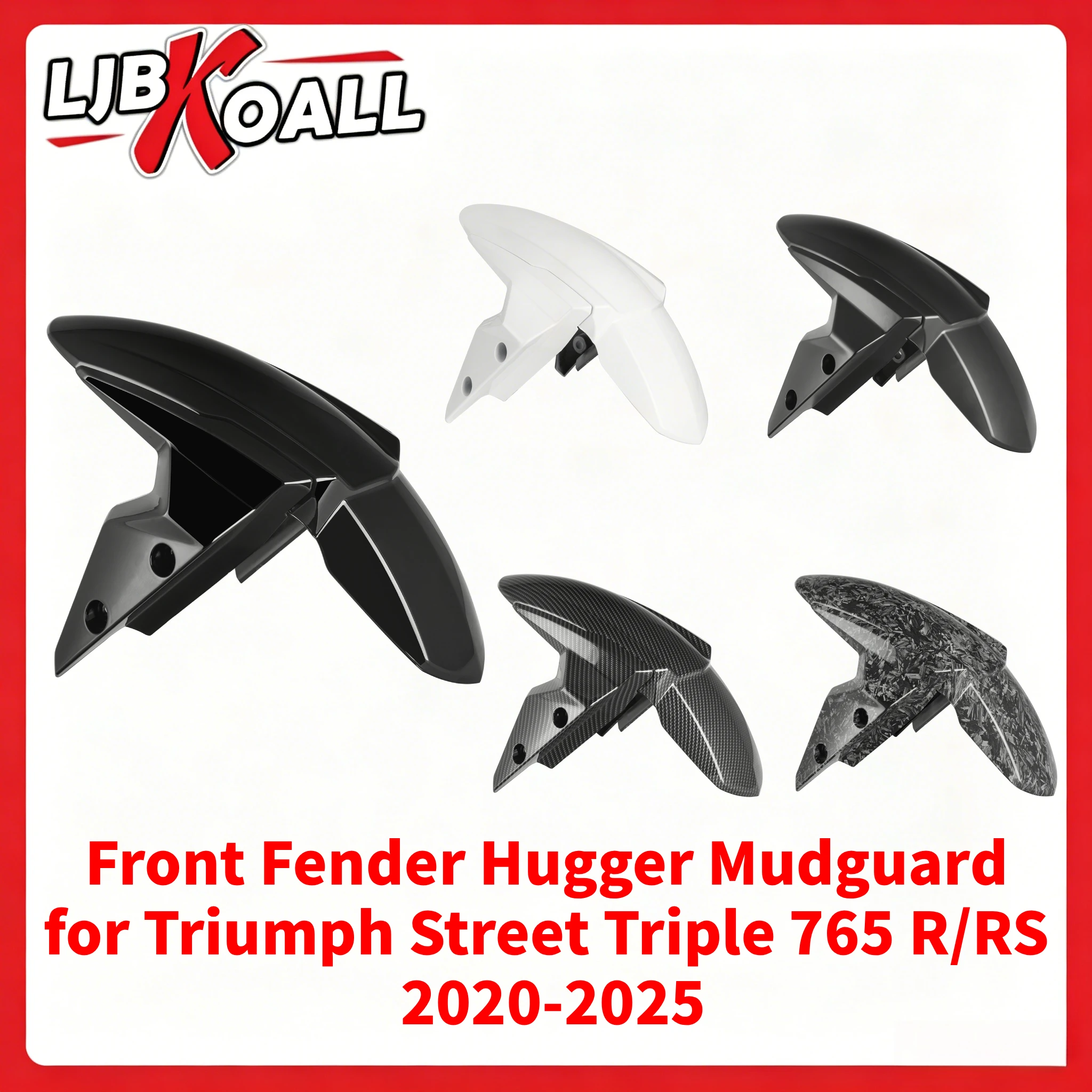 For Triumph Street Triple 765 R/RS 2020-2025 Front Fender Hugger Mudguard for 765-RS Mud Splash Guard Protection Cover Mud Guard
For Triumph Street Triple 765 R/RS 2020-2025 Front Fender Hugger Mudguard for 765-RS Mud Splash Guard Protection Cover Mud Guard