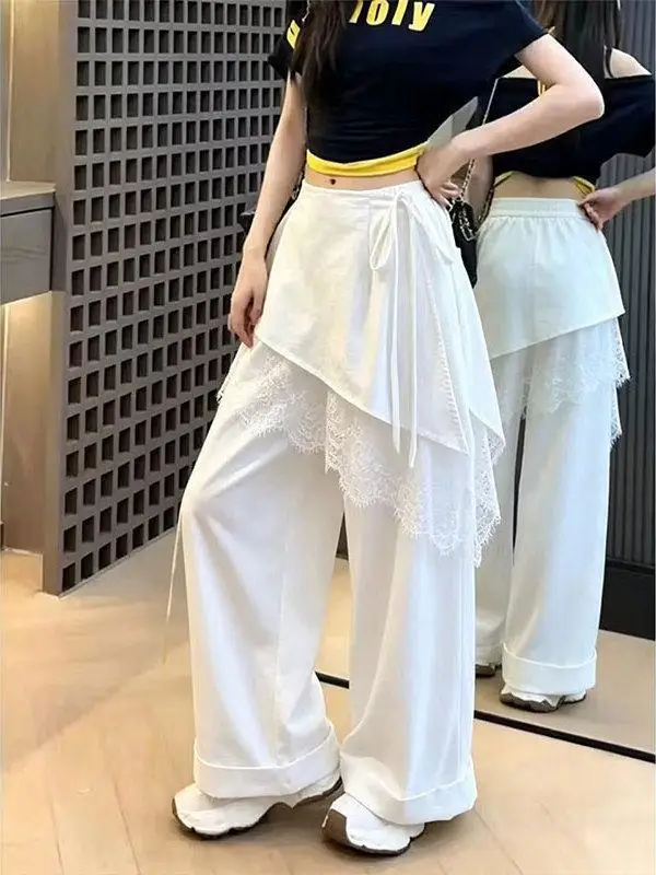 plus Size High Waist Wide Leg Pants American Splicing Dance Women's Style 300 Pounds Fat Sister Summer Casual Straight Leg Tr...
plus Size High Waist Wide Leg Pants American Splicing Dance Women's Style 300 Pounds Fat Sister Summer Casual Straight Leg Tr...