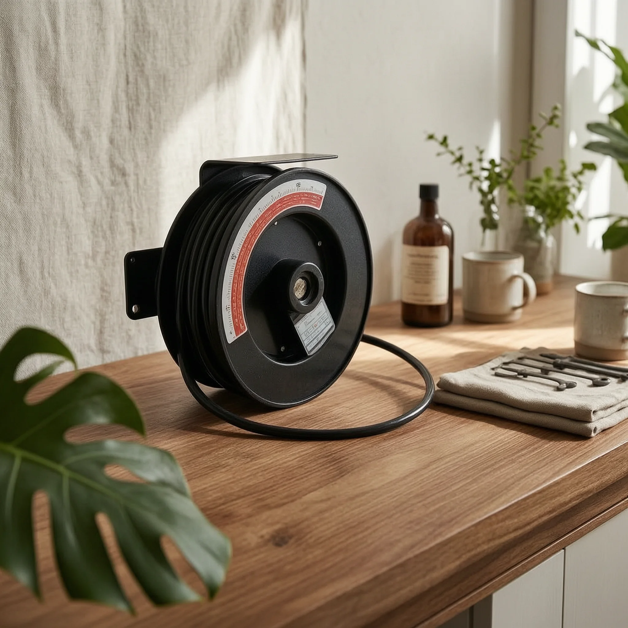Pressure Washer Hose Reel with Wall Mount Heavy-Duty Pressure Washer Hose Reel with Hand Crank Corrosion Resistant Slimline
Pressure Washer Hose Reel with Wall Mount Heavy-Duty Pressure Washer Hose Reel with Hand Crank Corrosion Resistant Slimline