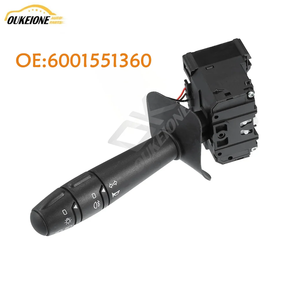 6001551360 Multifunction Turn Signal Windshield Wiper Switch for Dacia Duster Renault Duster 2009-2019 Renault Logan 2004-2012
6001551360 Multifunction Turn Signal Windshield Wiper Switch for Dacia Duster Renault Duster 2009-2019 Renault Logan 2004-2012