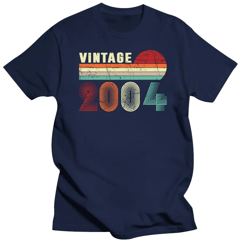 XS-5XL 100% Cotton Vintage 2004 Funny 18 Years Old Boys And Girls 18th Birthday Men's Novelty T-Shirt Tee Casual Soft Streetwear
XS-5XL 100% Cotton Vintage 2004 Funny 18 Years Old Boys And Girls 18th Birthday Men's Novelty T-Shirt Tee Casual Soft Streetwear