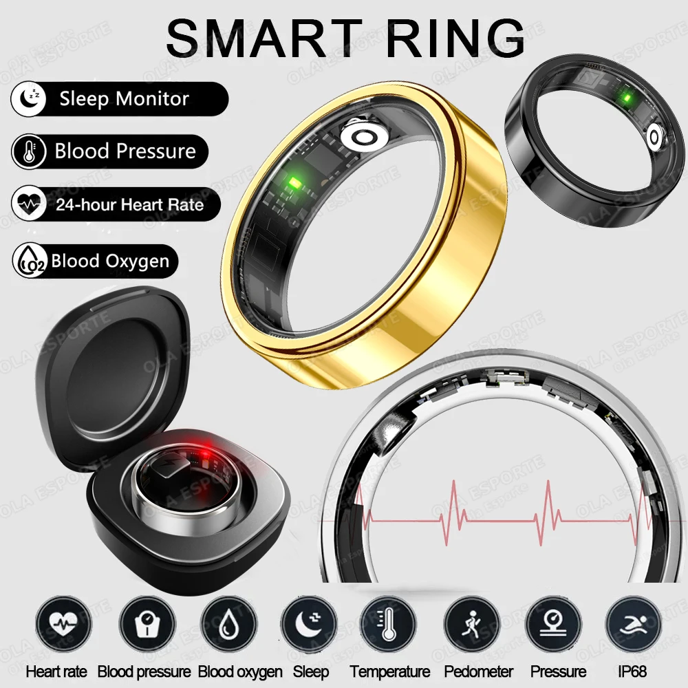 2025 Новый монитор здоровья Смарт-кольцо для мужчин и женщин, пульсометр, монитор сна, умная водонепроницаемость IP68 и 5 АТМ, кольцо с несколькими спортивными режимами
2025 Новый монитор здоровья Смарт-кольцо для мужчин и женщин, пульсометр, монитор сна, умная водонепроницаемость IP68 и 5 АТМ, кольцо с несколькими спортивными режимами