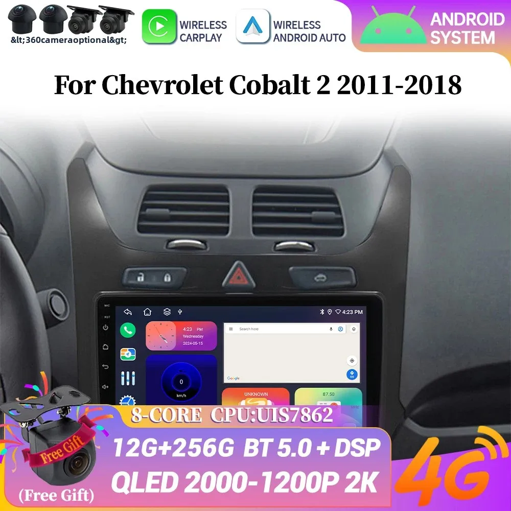 Android 14 For Chevrolet Cobalt 2 2011-2018 4G GPS Navigation Car Radio Multimedia Wireless Bluetooth Carplay Head Unit Screen
Android 14 For Chevrolet Cobalt 2 2011-2018 4G GPS Navigation Car Radio Multimedia Wireless Bluetooth Carplay Head Unit Screen