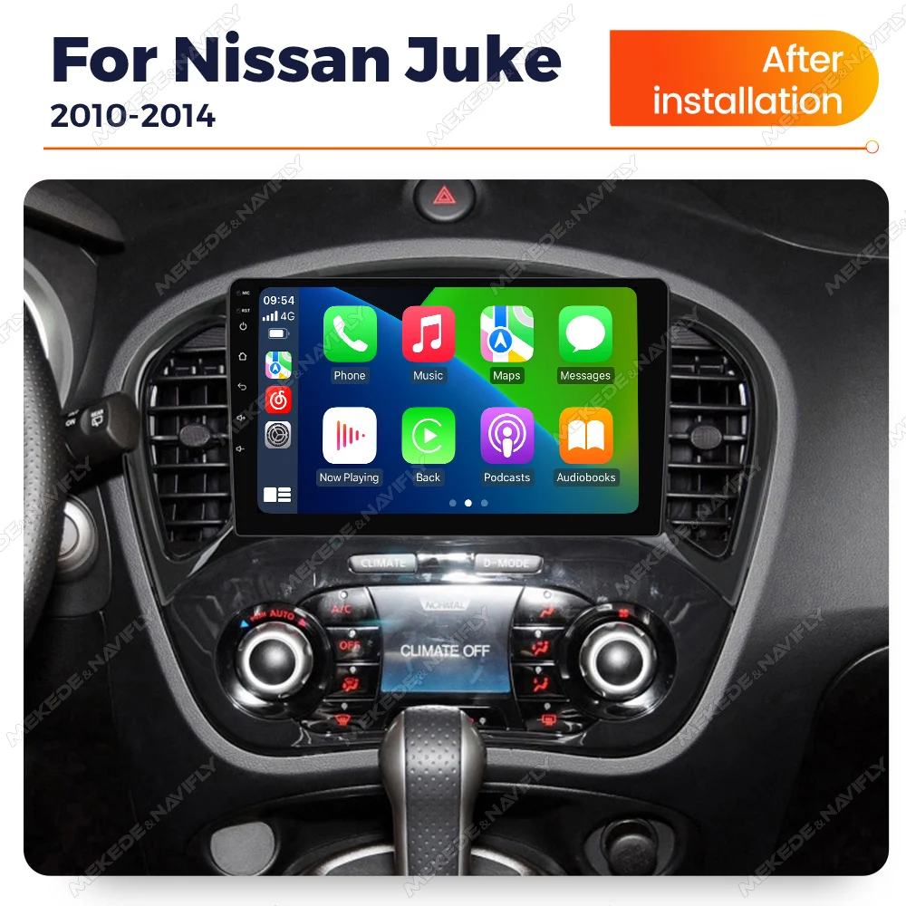 MEKEDE&NAVIFLY Android 14 Intelligent audio system carplay Car Radio For Nissan Juke YF15 2010-2014 Navigation Multimedia Player
MEKEDE&NAVIFLY Android 14 Intelligent audio system carplay Car Radio For Nissan Juke YF15 2010-2014 Navigation Multimedia Player