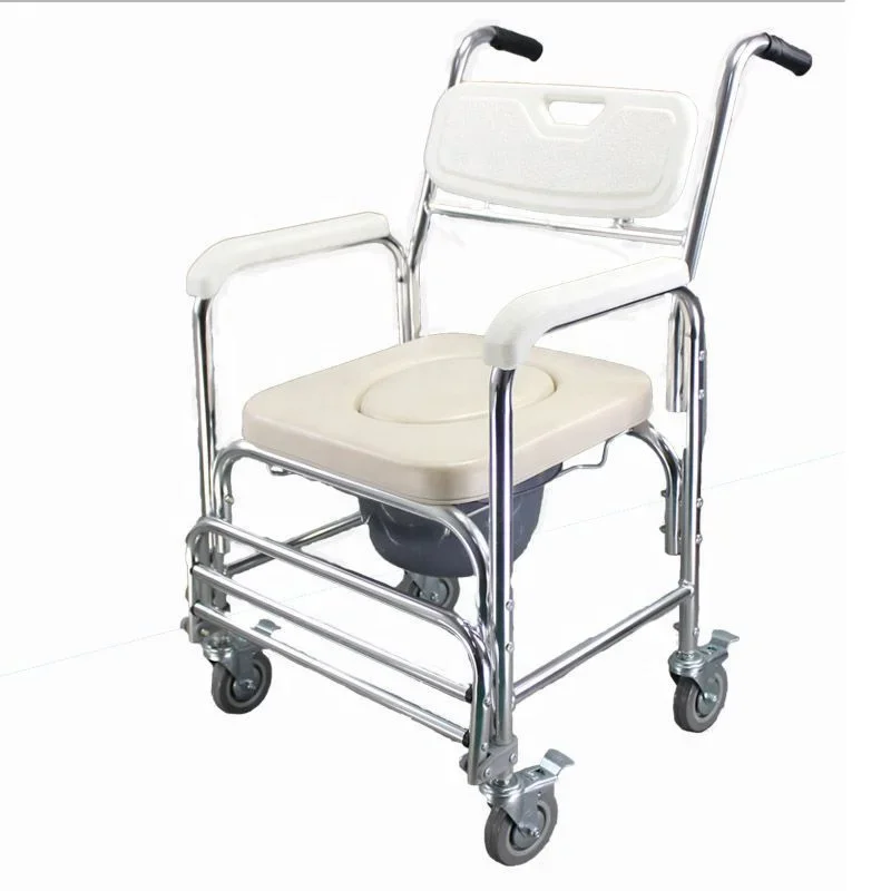 Aluminum Commode Chair with Wheels Toilet Chair for the Elderly with Wheels Toilet Stool Mobile Toilet Chair for the Disabled
Aluminum Commode Chair with Wheels Toilet Chair for the Elderly with Wheels Toilet Stool Mobile Toilet Chair for the Disabled