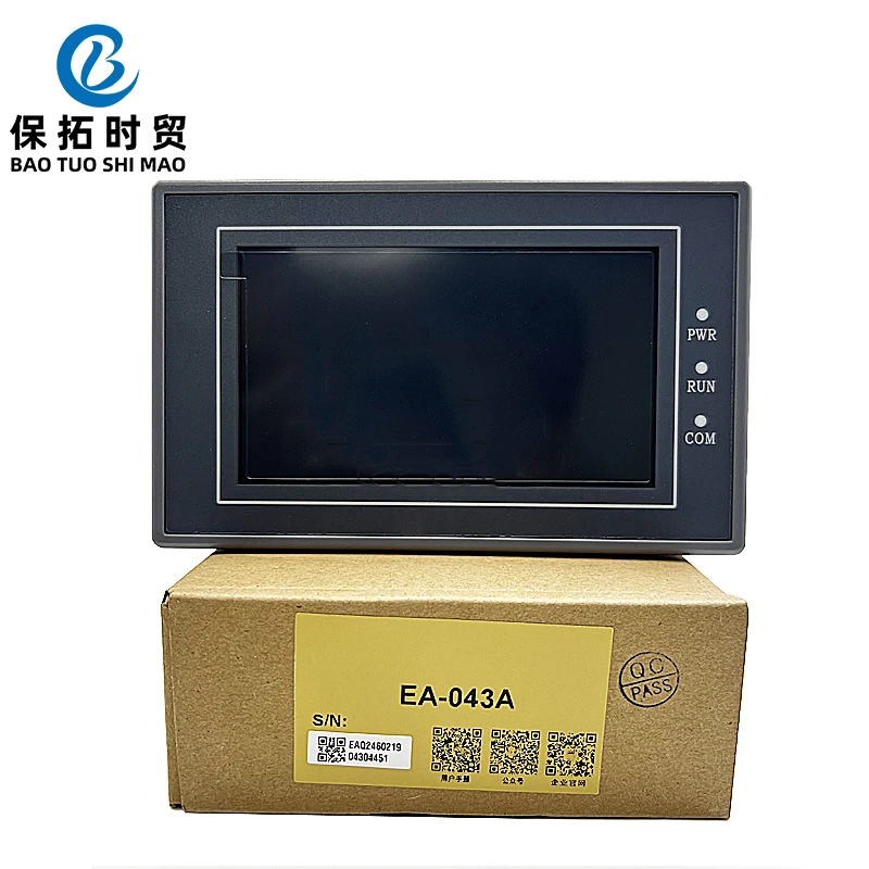 EA-043A HMI Panel Touch Screen 4.3-inch Touch Screen 100% Brand New Original and Genuine in Stock
EA-043A HMI Panel Touch Screen 4.3-inch Touch Screen 100% Brand New Original and Genuine in Stock