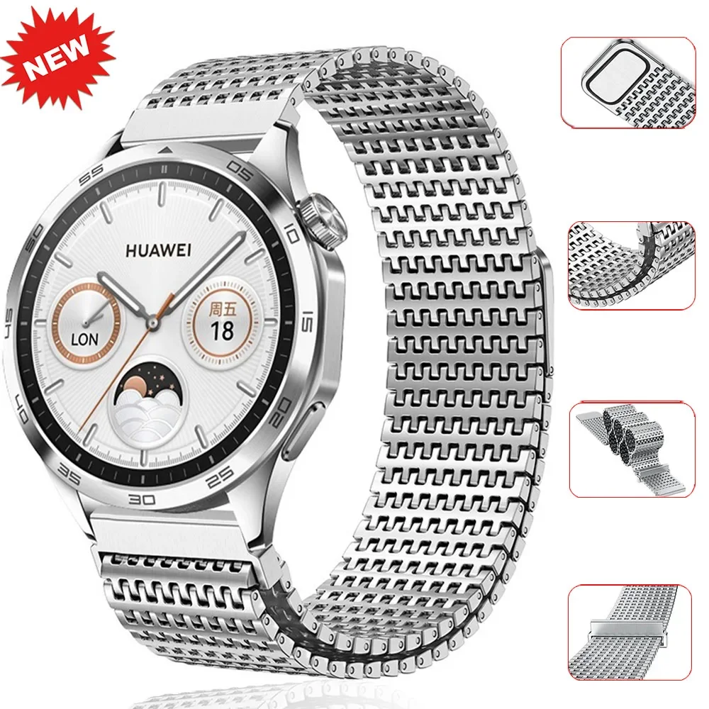 20mm 22mm Steel Strap for Huawei Watch 4 Pro/GT5 Pro GT5 4 46mm Metal Magnetic Bracelet for Amazfit GTR 47mm/GTR 4/Stratos Strap
20mm 22mm Steel Strap for Huawei Watch 4 Pro/GT5 Pro GT5 4 46mm Metal Magnetic Bracelet for Amazfit GTR 47mm/GTR 4/Stratos Strap