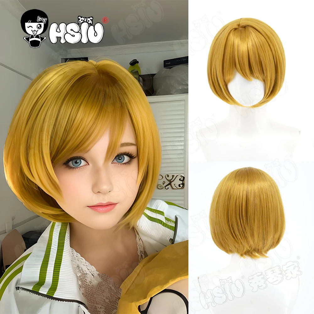 Hanayo Koizumi Cosplay Wig Fiber synthetic wig「HSIU」Gold short Wig+Wig cap Anime Love Live Hanayo Koizumi cosplay
Hanayo Koizumi Cosplay Wig Fiber synthetic wig「HSIU」Gold short Wig+Wig cap Anime Love Live Hanayo Koizumi cosplay