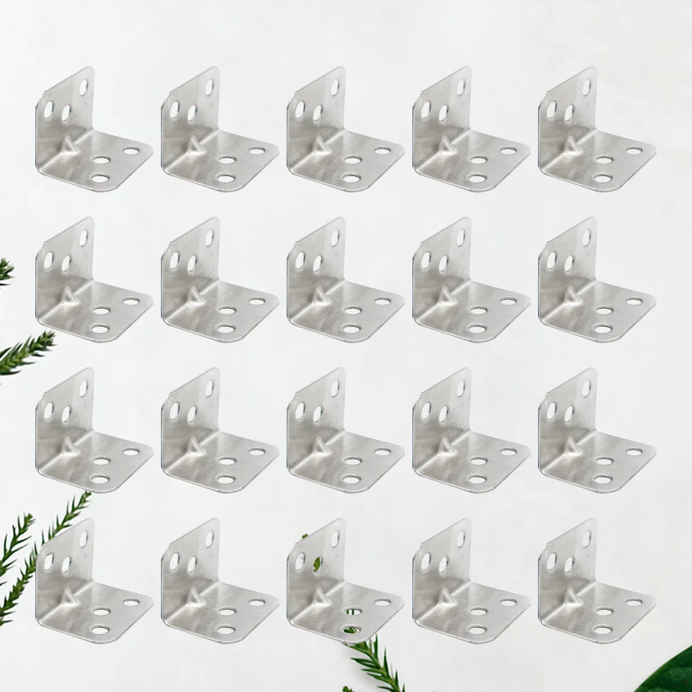 40Pcs L Shaped Corner Brace Iron Brackets Heavy Duty Shelf Support Storage Rack Wall Hanging Right Angle Brackets for Bookshelf
40Pcs L Shaped Corner Brace Iron Brackets Heavy Duty Shelf Support Storage Rack Wall Hanging Right Angle Brackets for Bookshelf