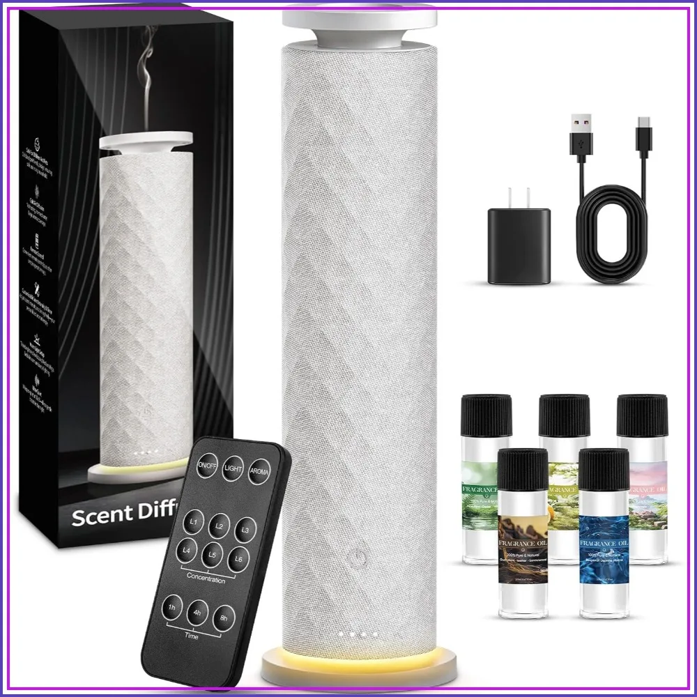 Hotel Scent Diffuser Starter Kit - 1000 Sq Ft, 7 Lights, 5 Oils, White
Hotel Scent Diffuser Starter Kit - 1000 Sq Ft, 7 Lights, 5 Oils, White