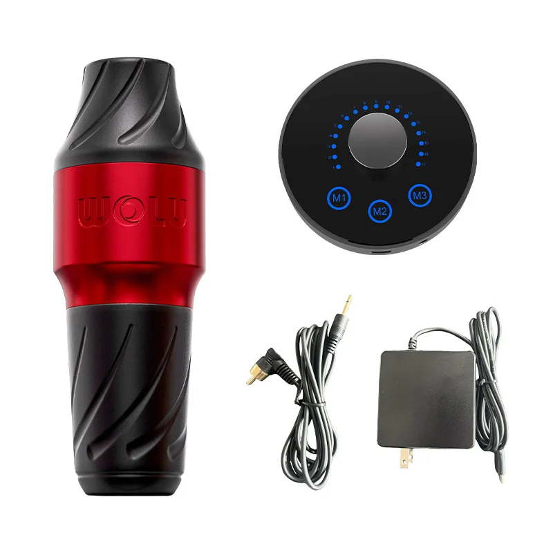 Tattoo Gun Kit Rotary Tattoo Pen Kit by Coreless Motor Wireless Cartridge Tattoo Machine Kit for Beginners and Artist
Tattoo Gun Kit Rotary Tattoo Pen Kit by Coreless Motor Wireless Cartridge Tattoo Machine Kit for Beginners and Artist